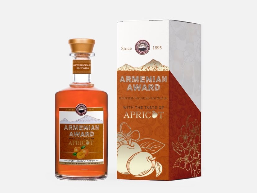 亞美尼亞金獎 杏桃風味白蘭地 Armenian Award Apricot Brandy