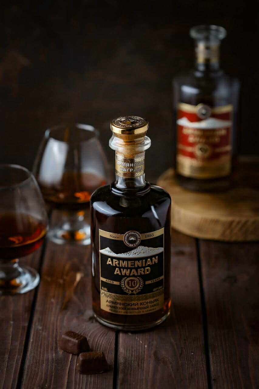 亞美尼亞金獎10年白蘭地 Armenian Award aged 10 years Brandy